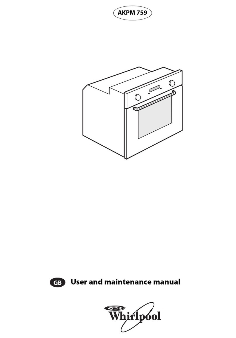 Whirlpool AKPM 759 Operating instructions