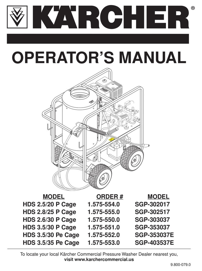 Kärcher SGP-302017 User manual