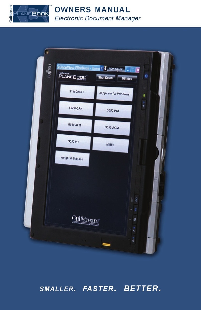 Gulfstream Aerospace PlaneBook owner's manual