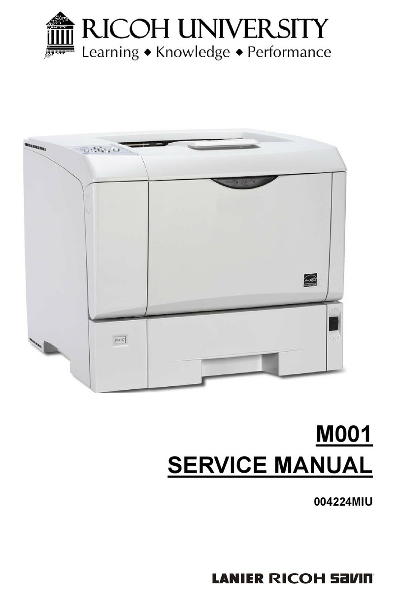 Ricoh M001 User manual