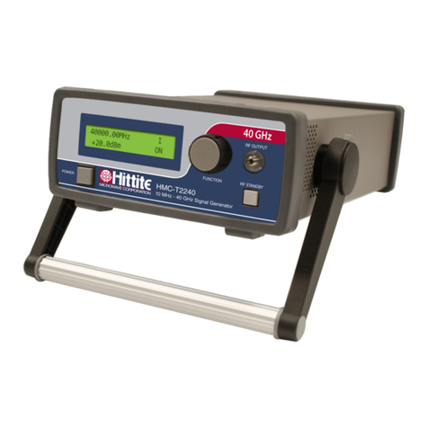 Hittite HMC-T2220 Programmer's manual