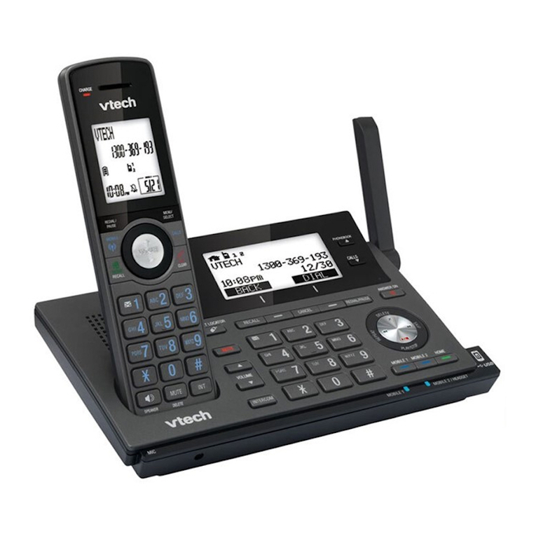 Uniden XDECT 8055 User manual