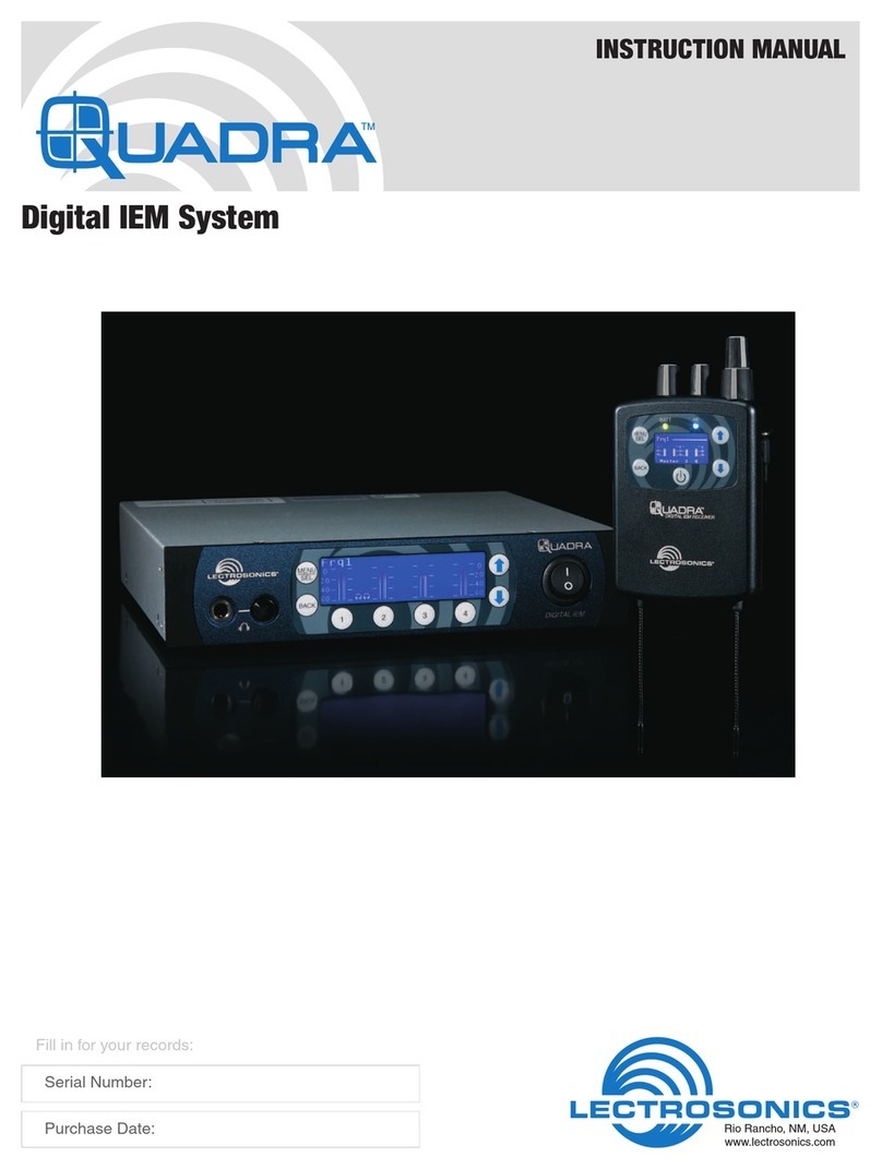Lectrosonics Quadra User manual