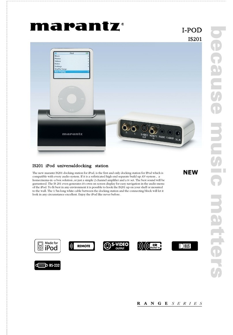 Marantz IS201 Features & benefits