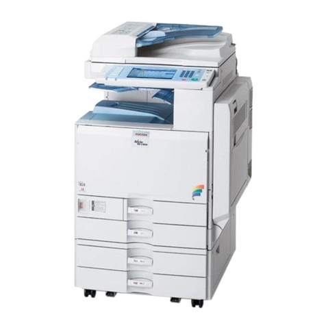 Ricoh Aficio C3000 operating instructions