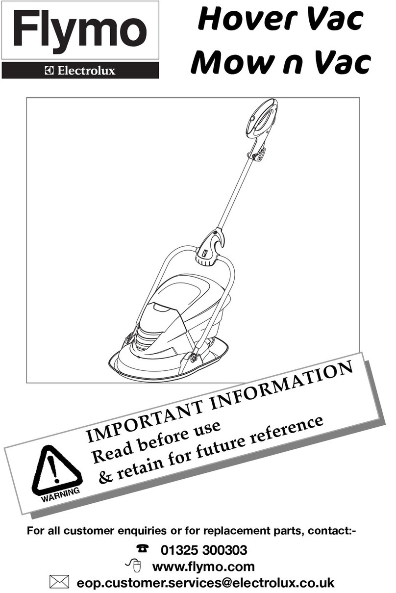 Flymo Hover Vac user manual