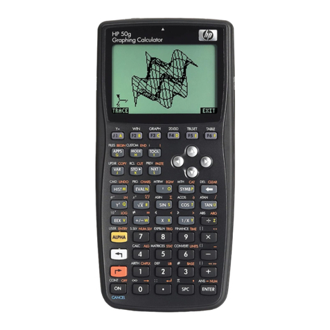 HP 50G User manual