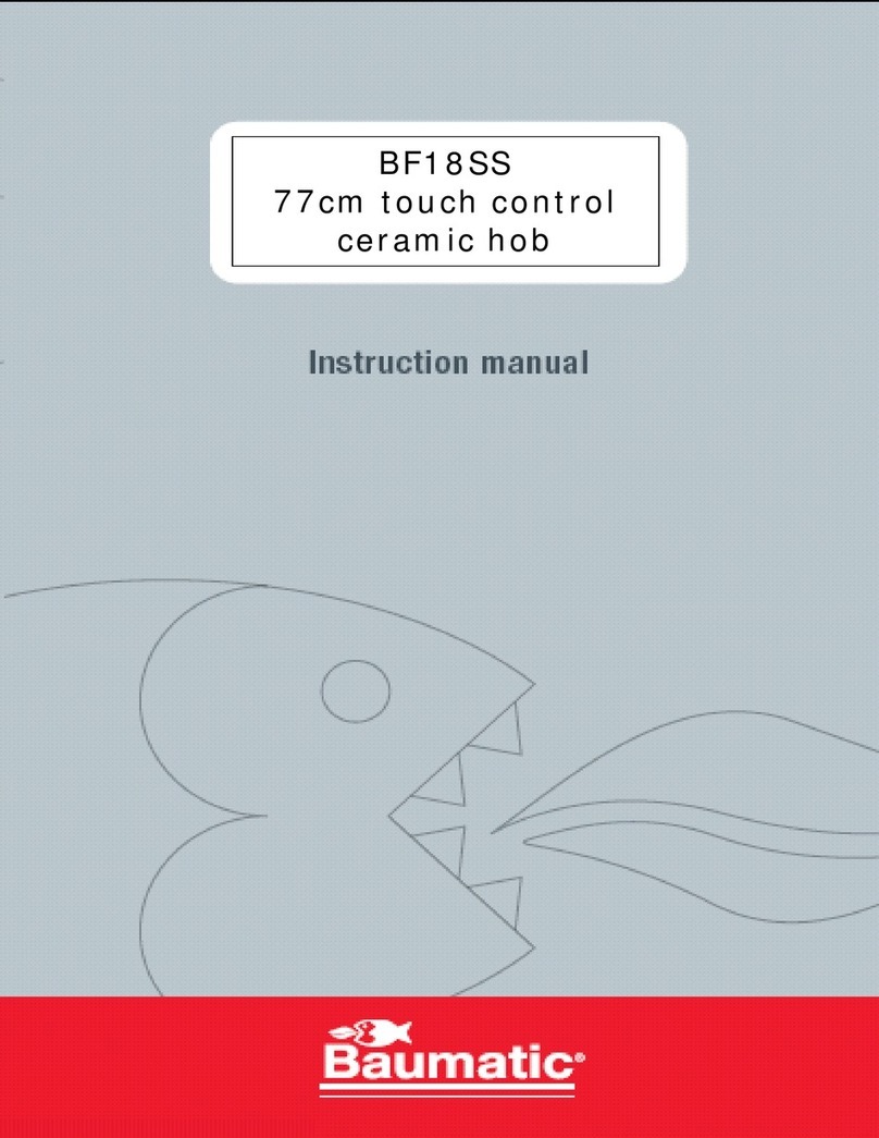 Baumatic BF18SS User manual