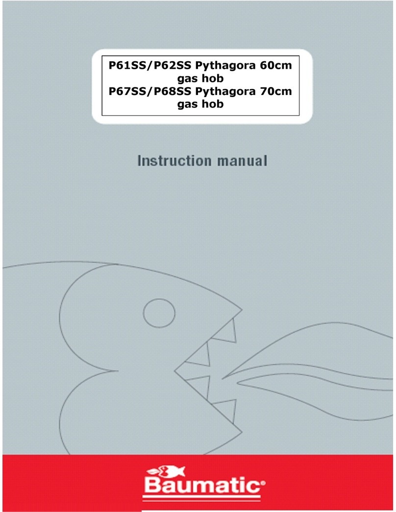 Baumatic Pythagora P61SS User manual Baumatic Pythagora P61SS User manual