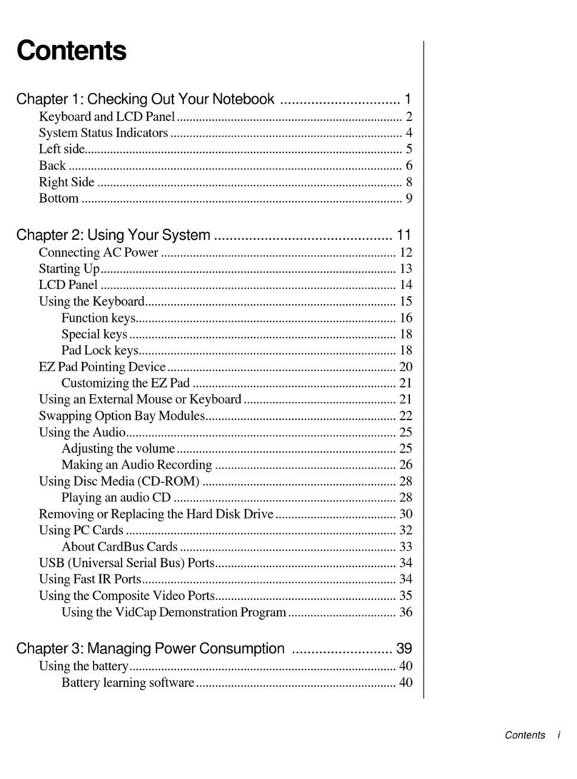 Gateway Solo 9100 User manual
