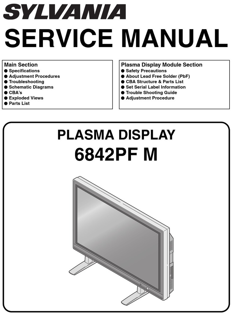 Sylvania 6842PF M User manual Sylvania 6842PF M User manual