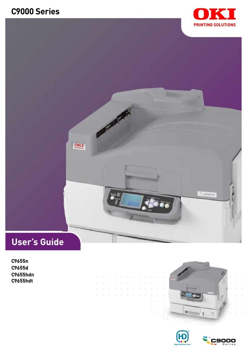 Oki C9655n User manual