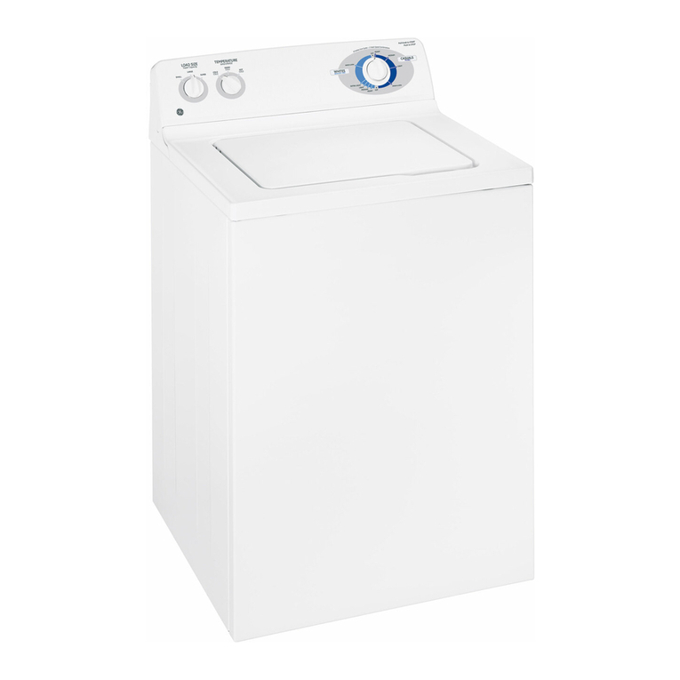 GE Washers User manual