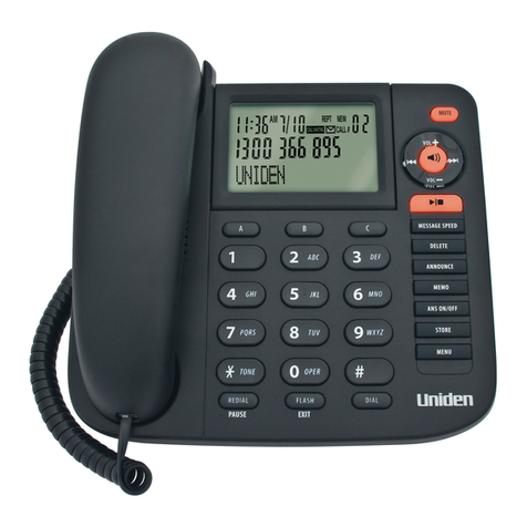 Uniden FP1355 User manual