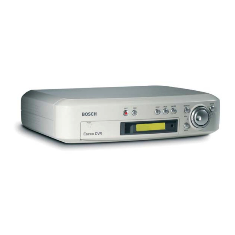 Bosch Eazeo User manual