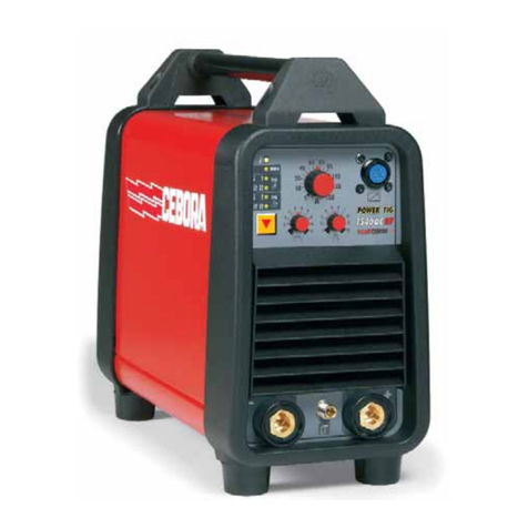 Cebora Power Tig 1540 DC-HF User manual
