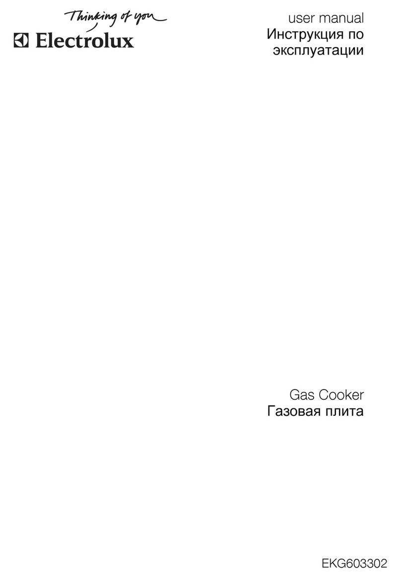 Electrolux EKG603302 User manual
