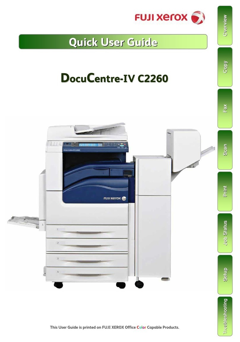 Fuji Xerox Docu Centre -IV C2260 Instruction manual