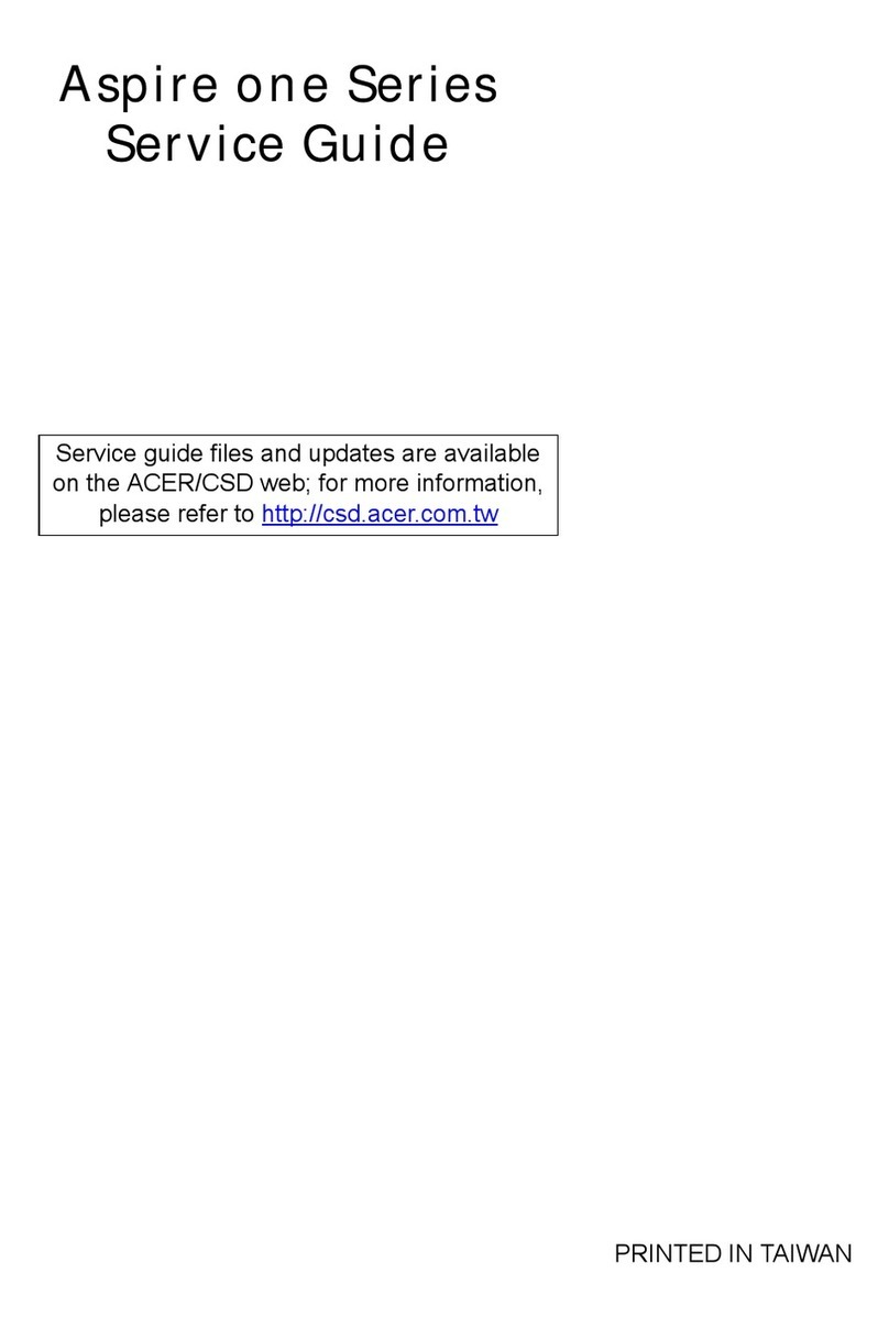 Acer Aspire Notebook Series User manual