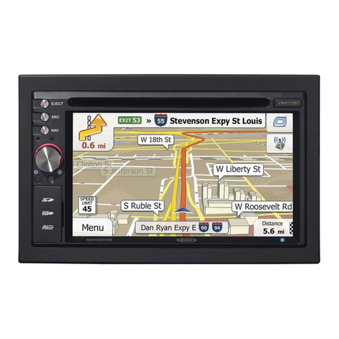 Jensen VM9725BT User manual