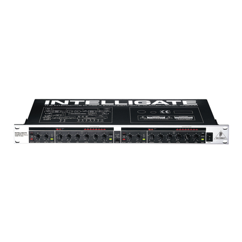 Behringer Intelligate XR2000 User manual
