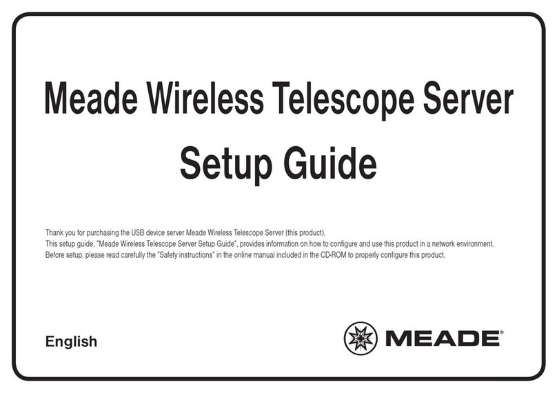 Meade WTS 1.0 Setup guide