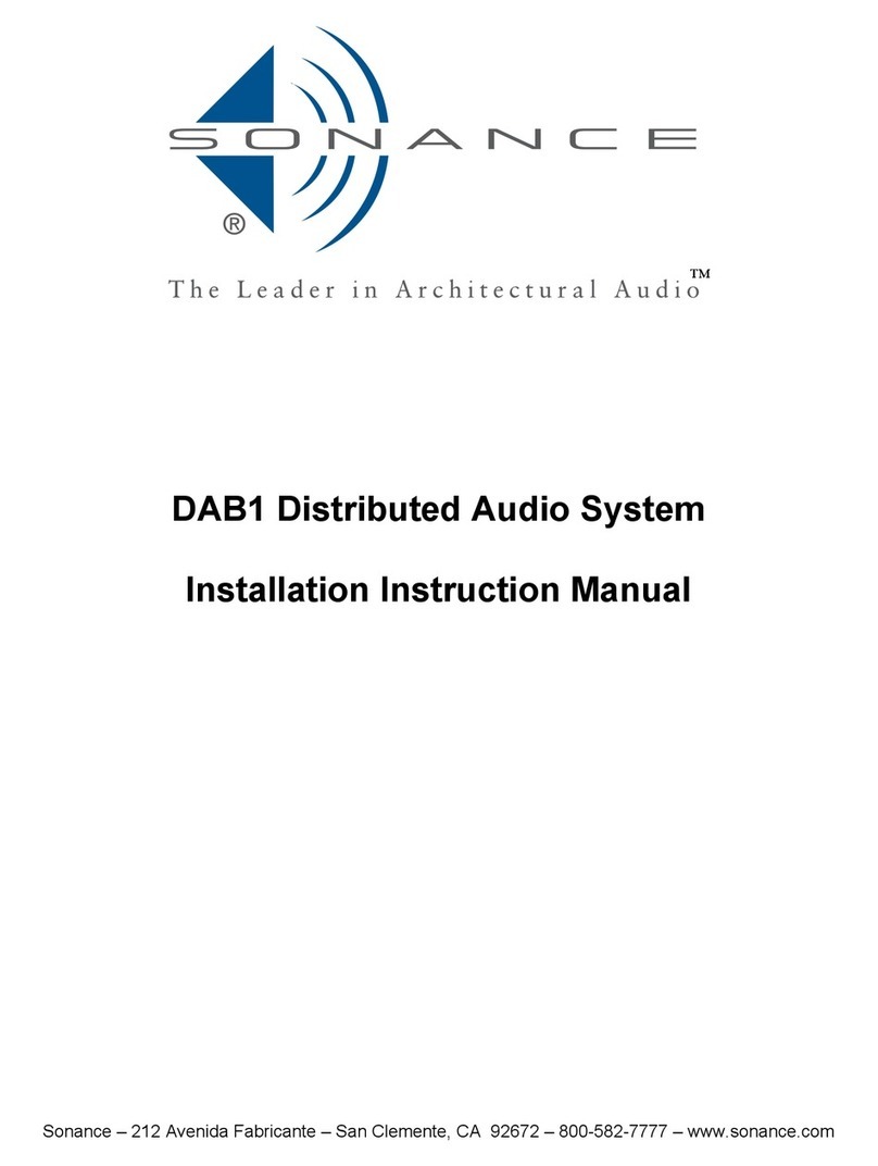 Sonance DAB1 Service manual