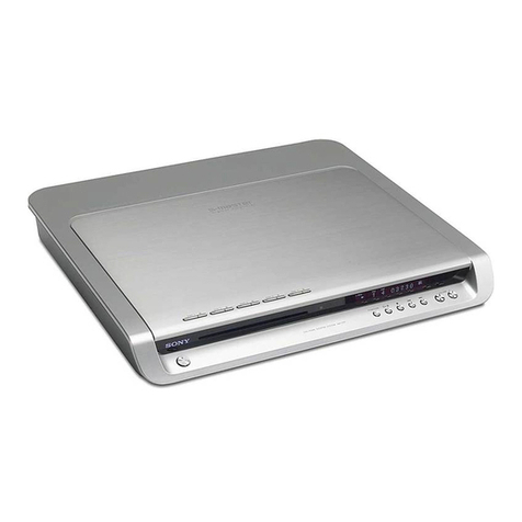 Sony HCD-FR1 - Dvd Home Theater System User manual