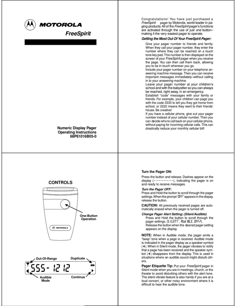 Freespirit FreeSpirit 68P81016B05-0 operating instructions