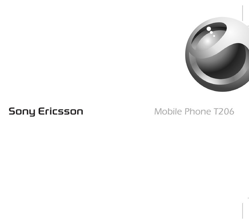 Sony Ericsson T206 User manual