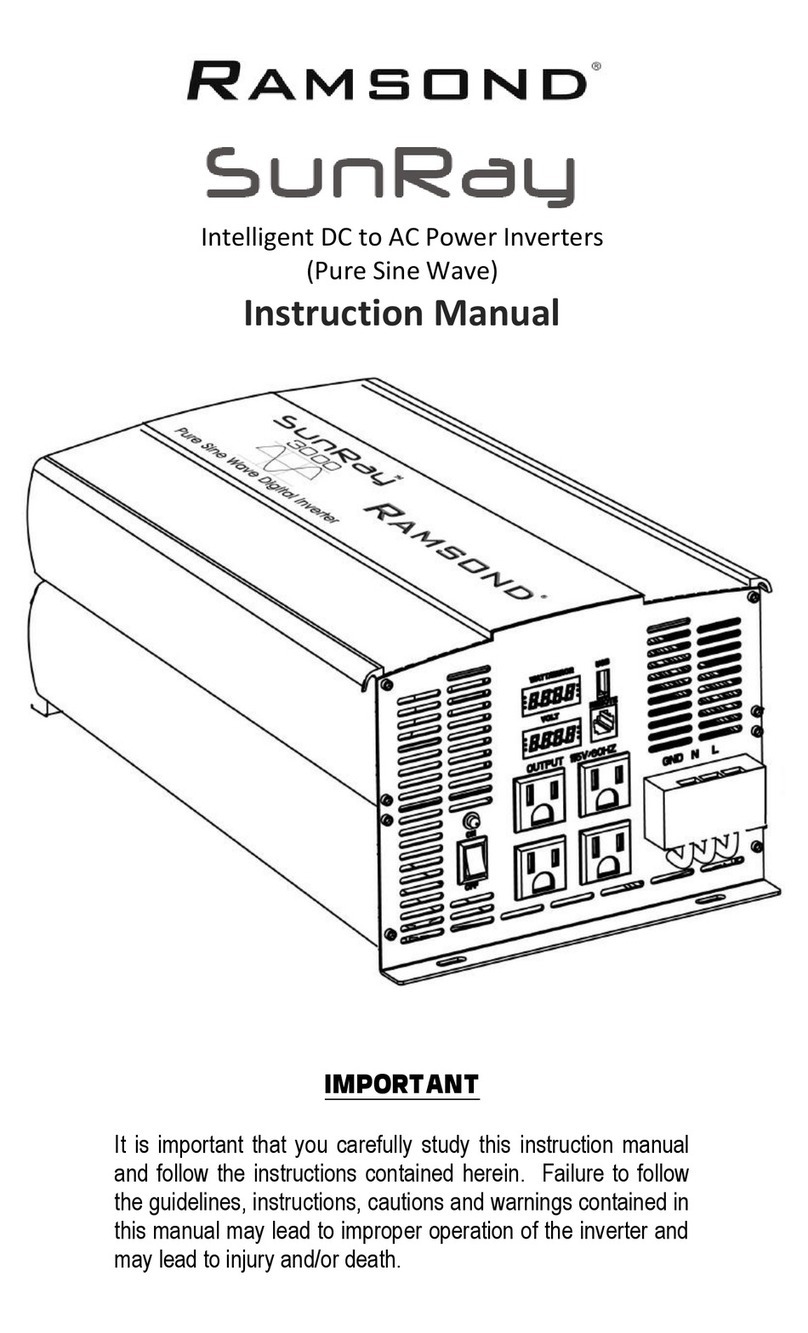 Ramsond SunRay 3000 user guide