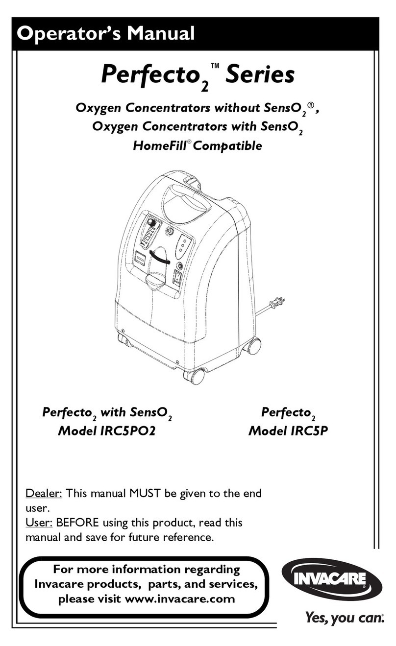 Invacare IRC5PO2 Operator's manual