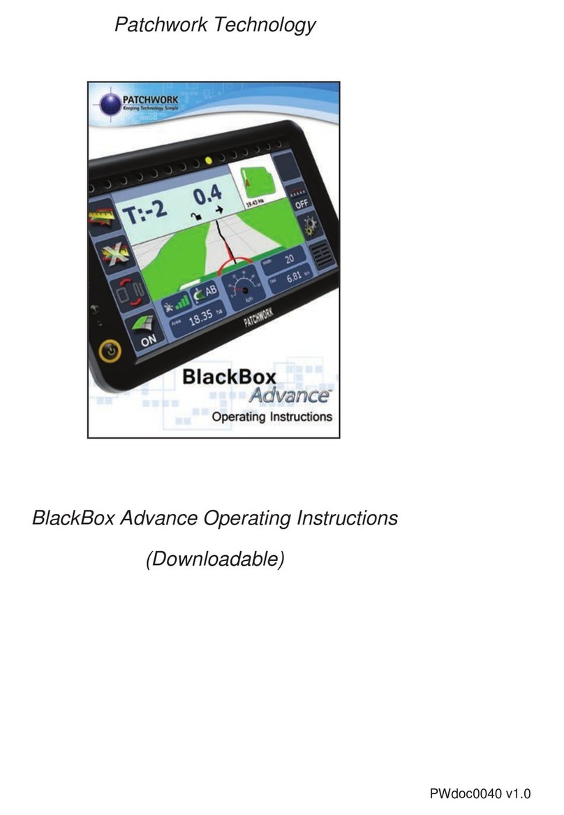Patchwork Technology BlackBox Advance operating instructions