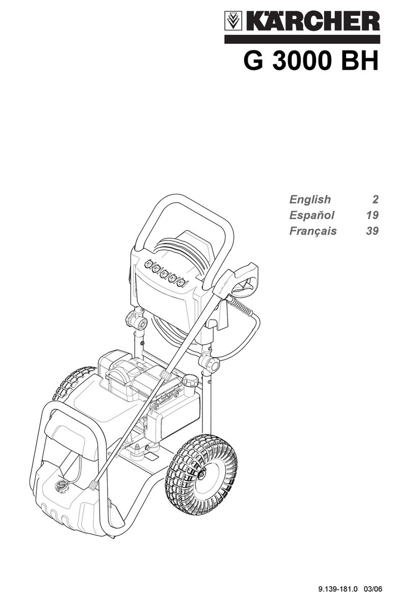 Kärcher G 3000 BH User manual