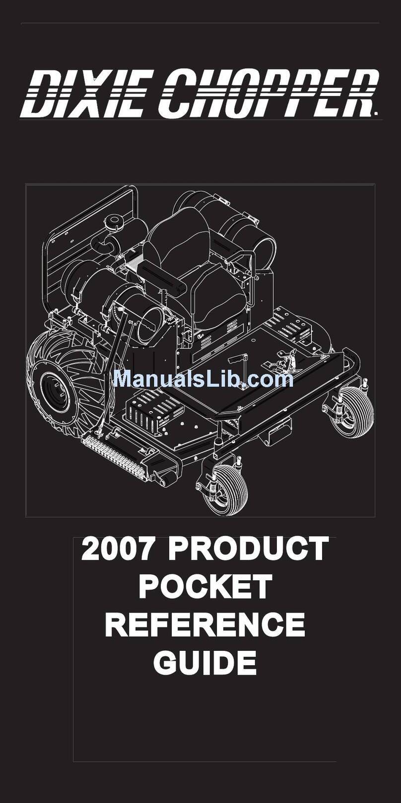 Dixie Chopper 2007 User manual Dixie Chopper 2007 User manual