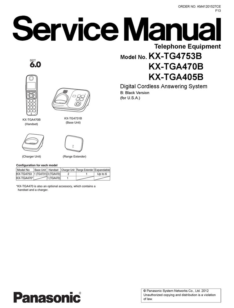 Panasonic KX-TG4753B User manual
