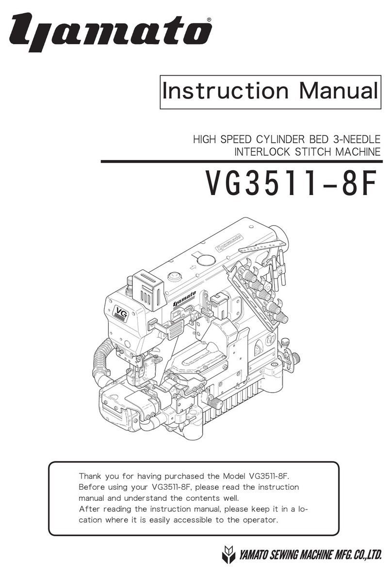 Yamato VG3511-8F instruction manual