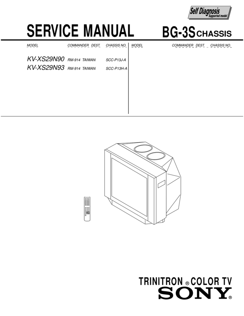 Sony TRINITRON KV-XS29N90 User manual
