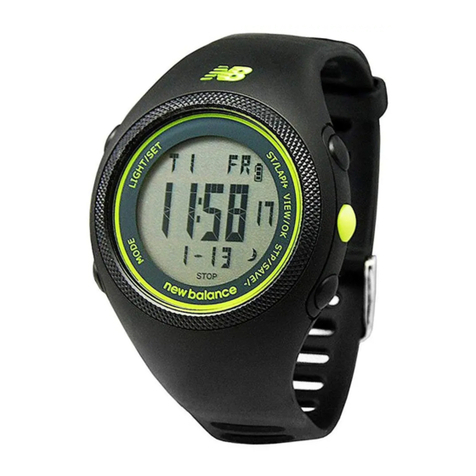 New Balance GPS Runner instruction manual