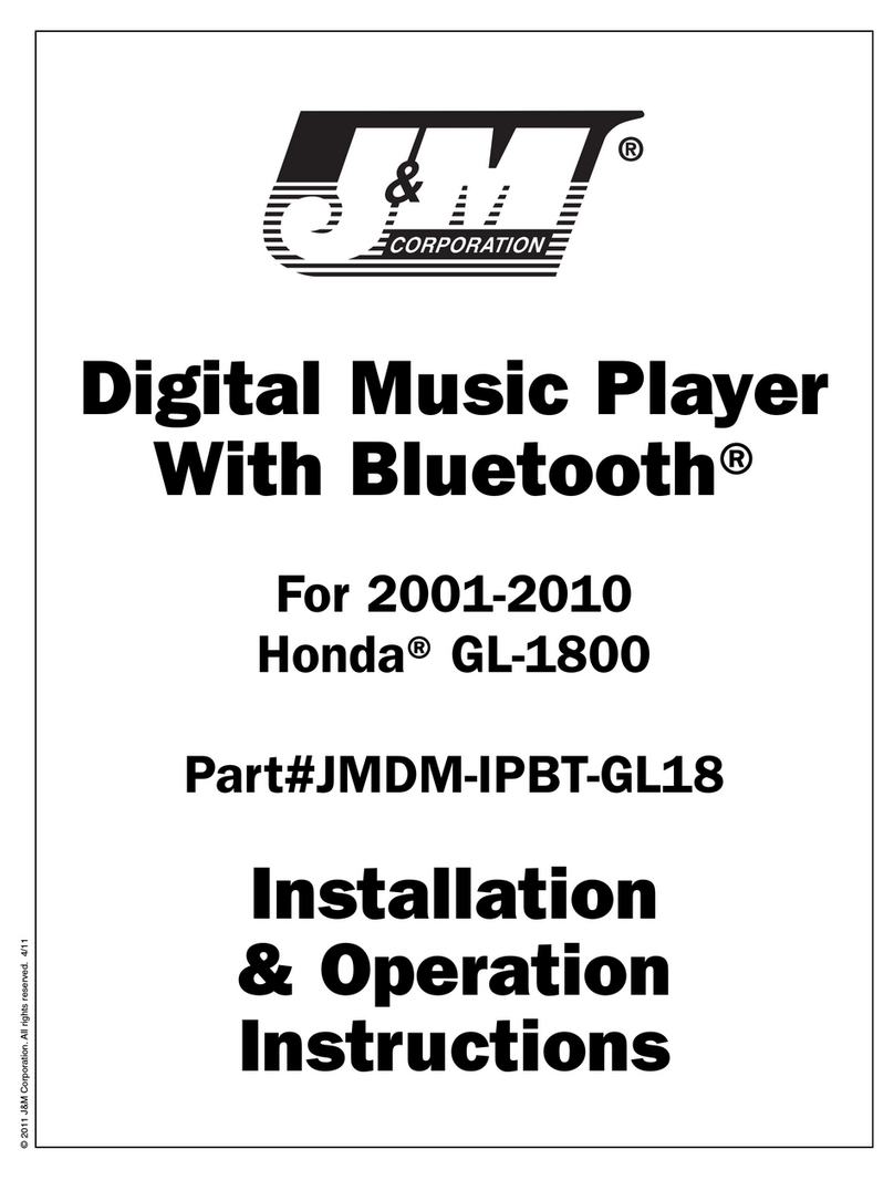 J&M Corporation JMDM-IPBT-GL18 Installation & operation instructions