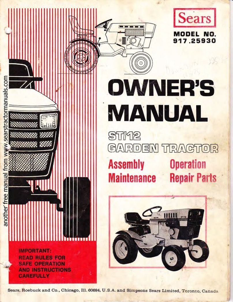 Sears 917.25930 owner's manual