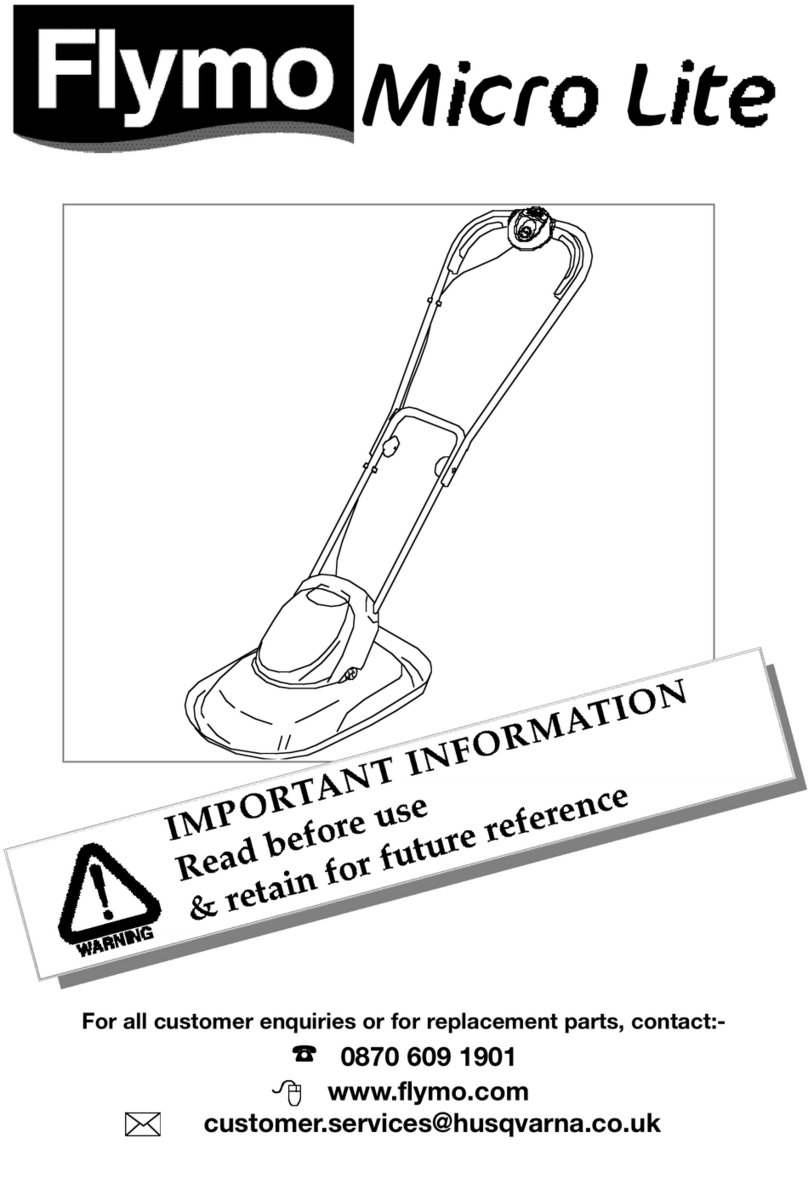 Flymo MLite 28 User manual