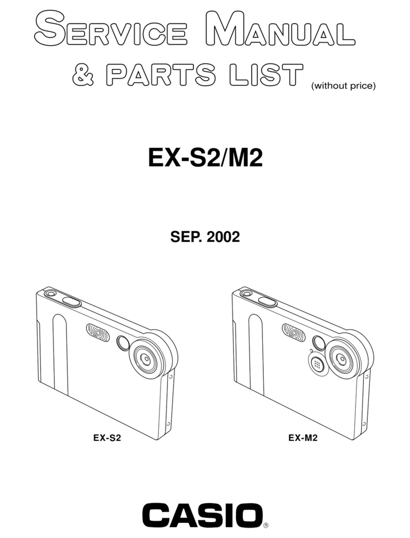 Casio EX-S2 - Exilim 2MP Digital Camera User manual