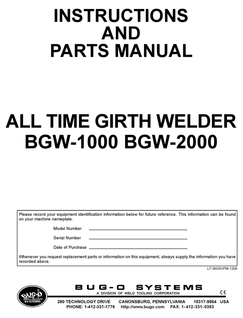 BUG-O BGW-1000 Technical reference manual