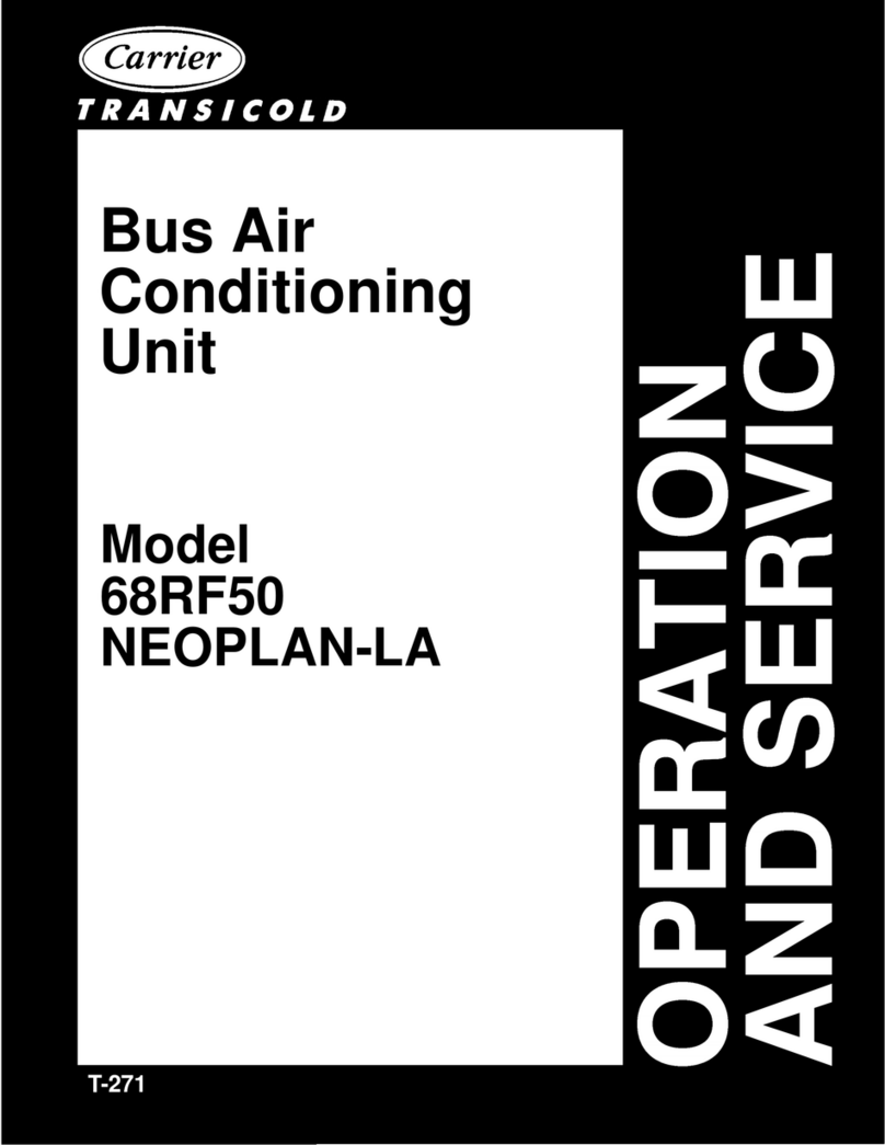 Carrier 68RF50 Neoplan-LA Operation manual
