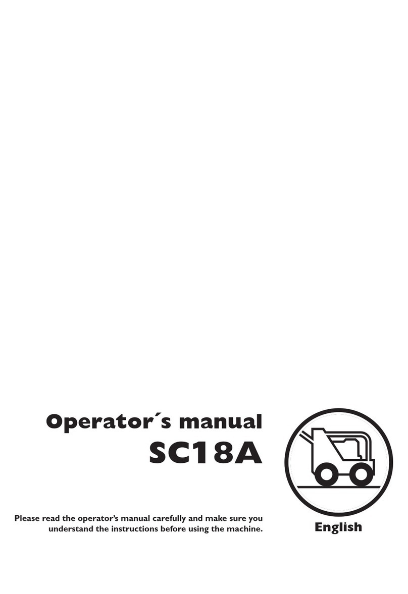 Husqvarna SC18A Operator's manual