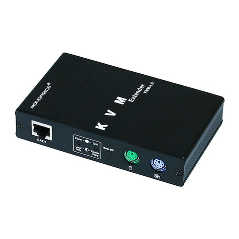 Monoprice KVM-LII User manual Monoprice KVM-LII User manual