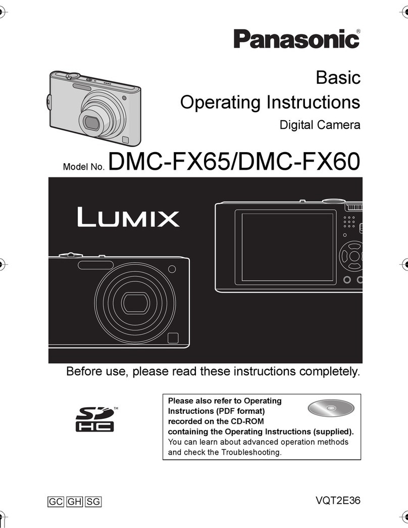 Panasonic Lumix DMC-FX65 Basic operating instructions
