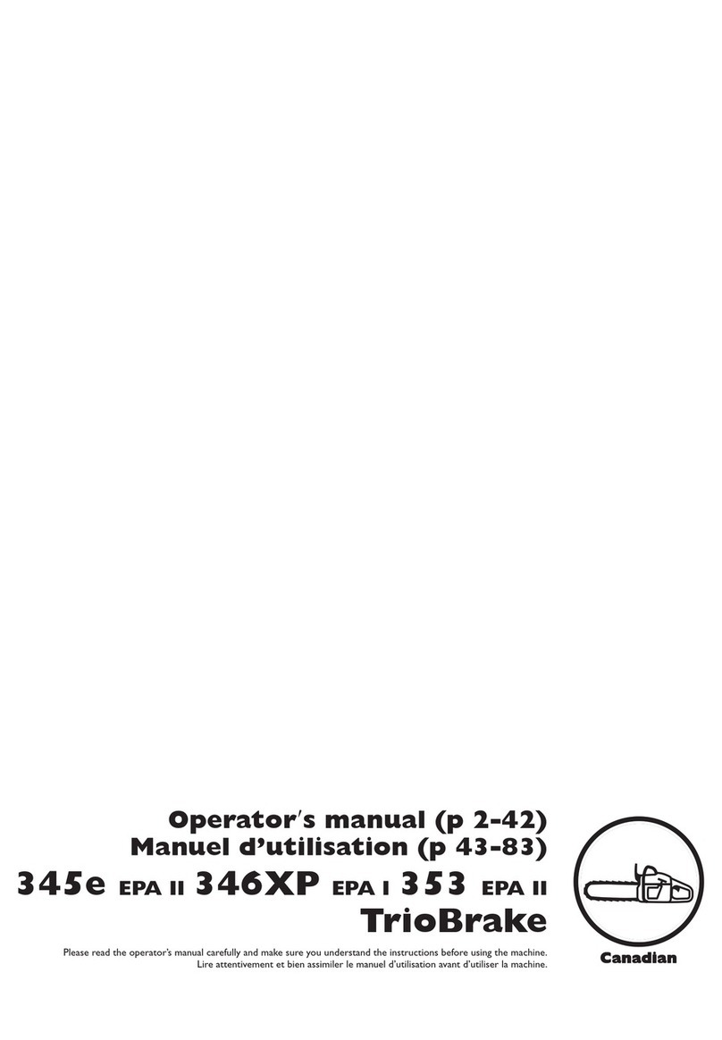 Husqvarna 345e EPA II User manual