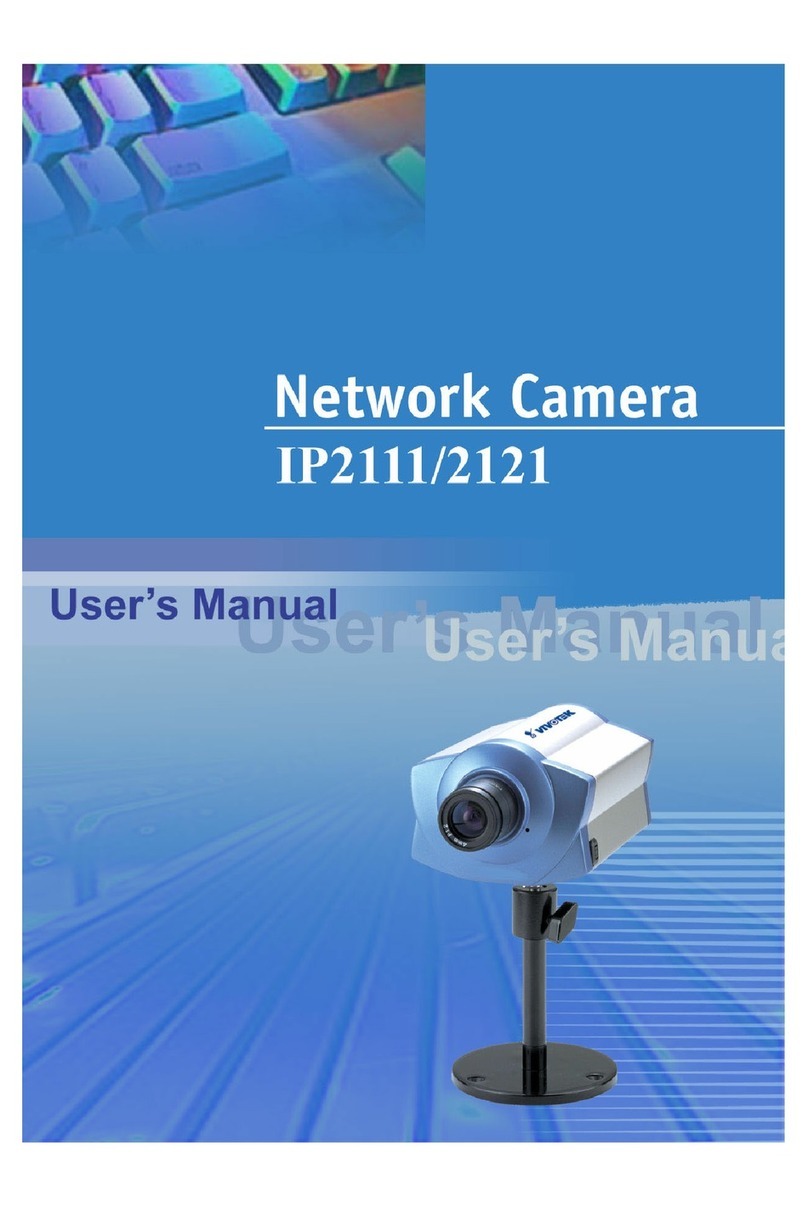Vivotek NetworKam IP2111 User manual Vivotek NetworKam IP2111 User manual